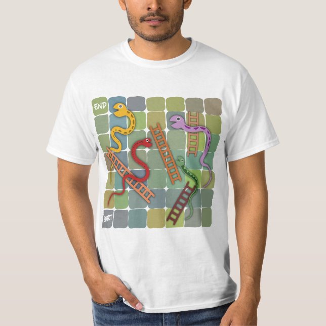 Camiseta Snake & Ladder (Anverso)