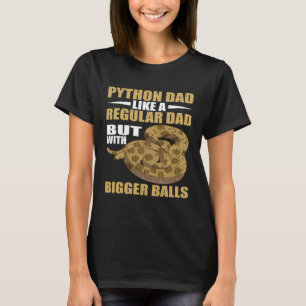 Camiseta Snake Python Dad Banana Ball Python