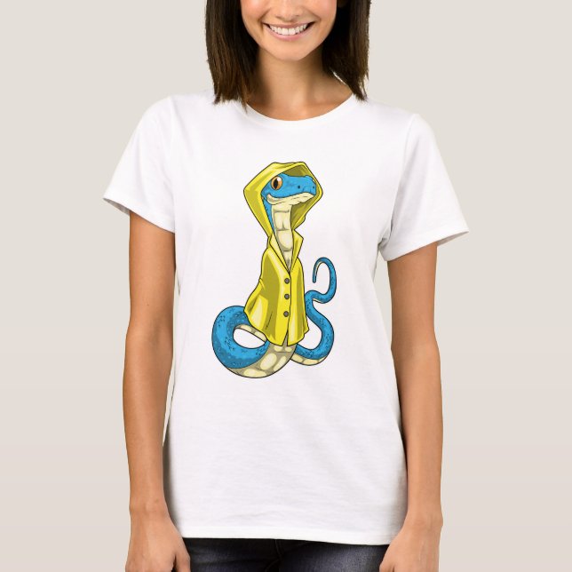 Camiseta Snake Raincoat (Anverso)