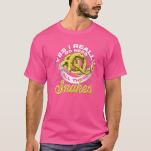 Camiseta Snake Reptile Keeper Animal Mascota Snake