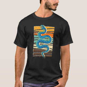 Camiseta Snake Reptile Keeper Mascota Animal Retro Snack