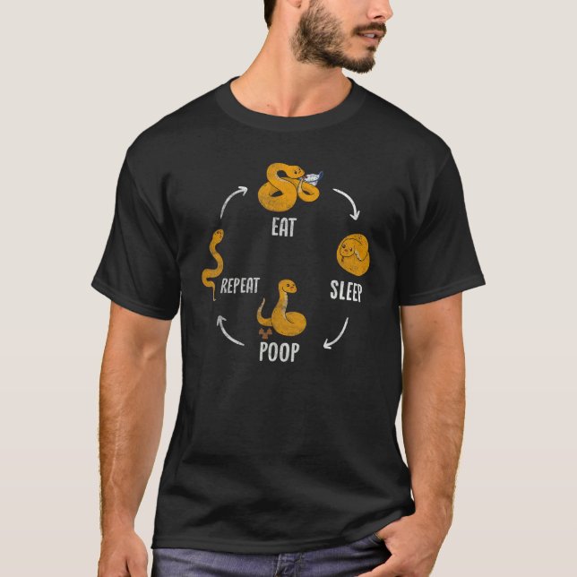 Camiseta Snake Whisperer Python Boa Reptile Serpent Snake 1 (Anverso)