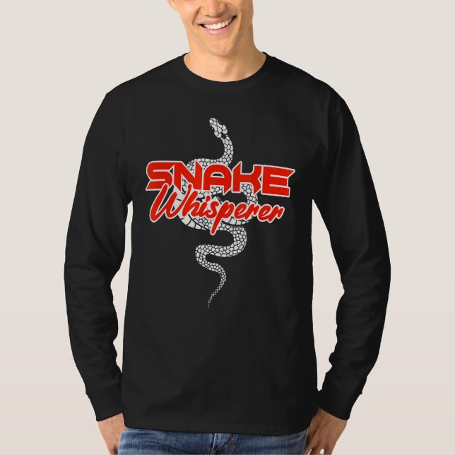 Camiseta Snake Whisperer Reptile Nature Animarium P (Anverso)