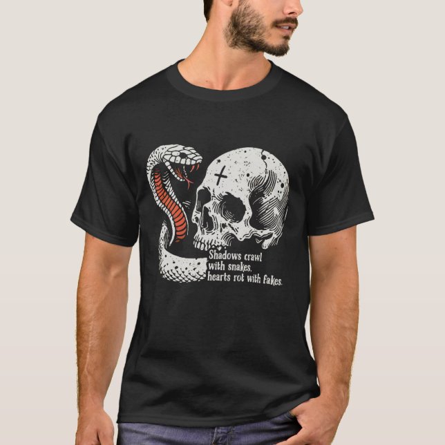 Camiseta Snake Y Skull (Anverso)