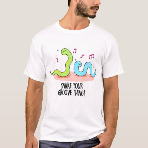 Camiseta Snake Your Groove Thing Funny Disco Pun