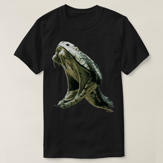 Camiseta Snakehead Poisonous Snack (Diseño del anverso)