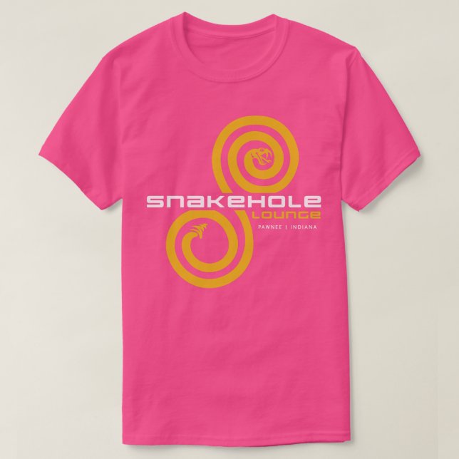 Camiseta Snakehole Lounge (Diseño del anverso)