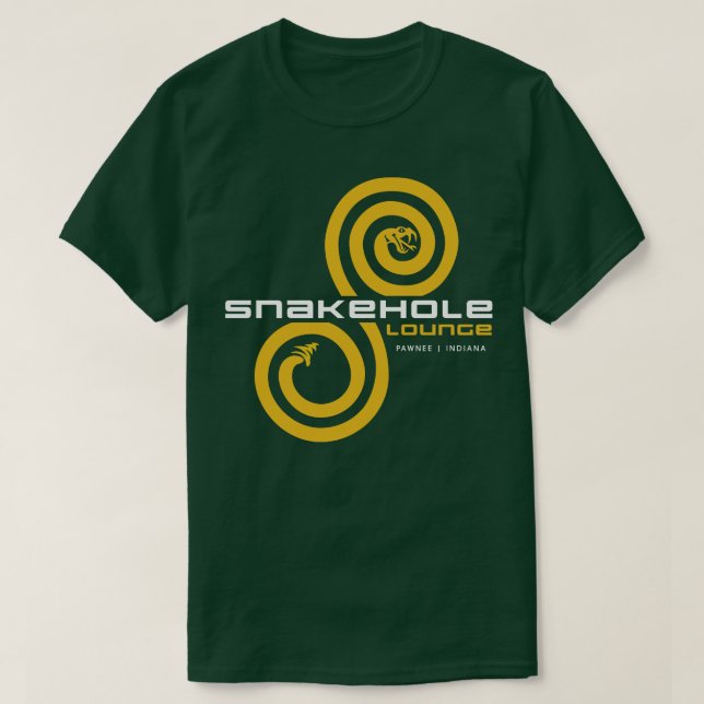 Camiseta Snakehole Lounge (Diseño del anverso)