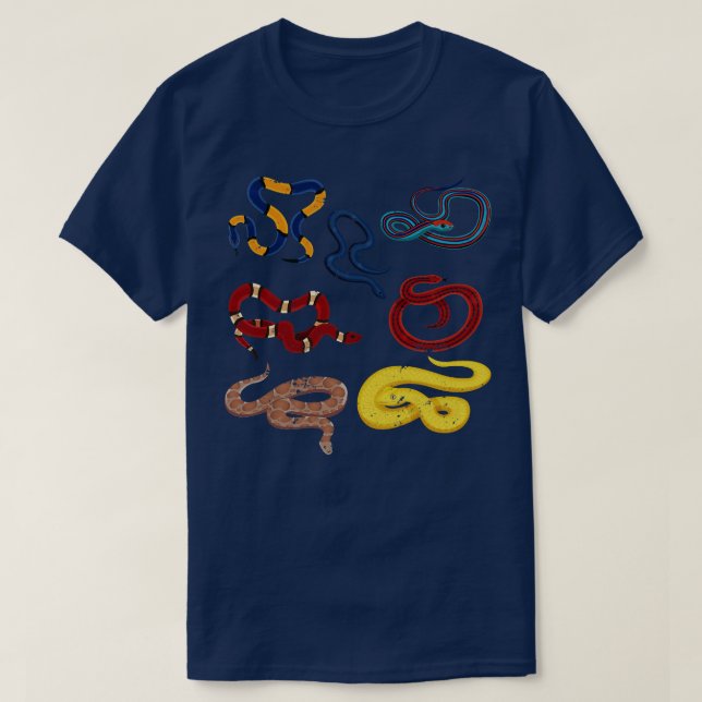 Camiseta Snakes Reptile Animal Mascota Venom Snack (Diseño del anverso)