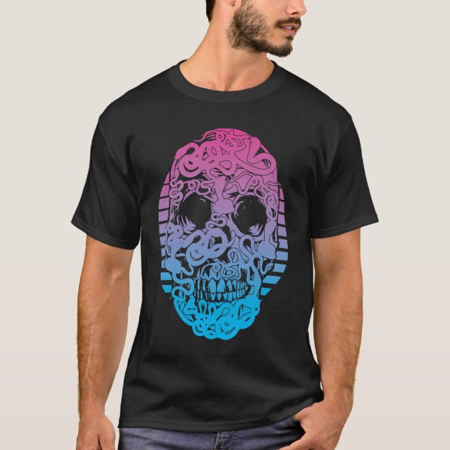 Camiseta snakes Vaporwave Aesthetic (Anverso)