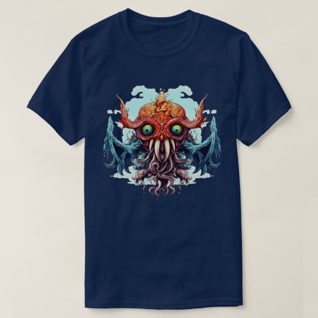 Camiseta Snallygaster Inkblot TShirt (Diseño del anverso)