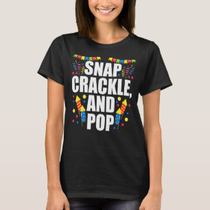Camiseta Snap Crackle Y Pop 4 De Julio
