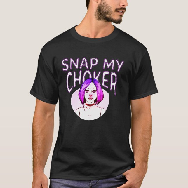Camiseta SNAP MY CHOKER Long Sleeve (Anverso)