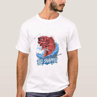 Camiseta Snapper rojo