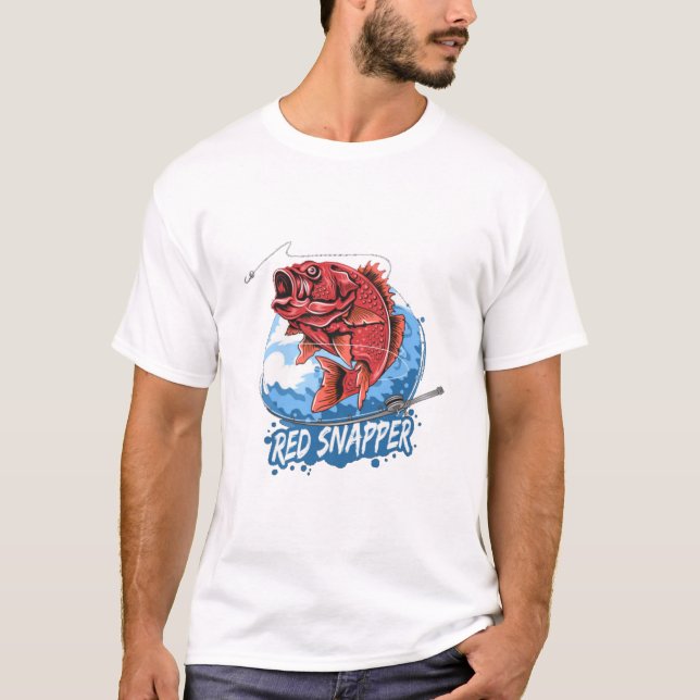 Camiseta Snapper rojo (Anverso)
