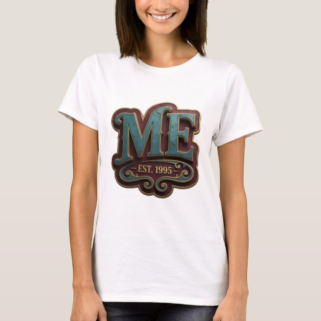 Camiseta Snappy Gold ME EST 1995 Print (Anverso)