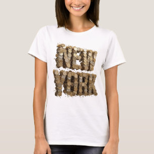 Camiseta Snappy Gold NEW YORK Diseño Gráfico