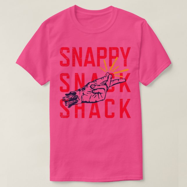 Camiseta Snappy Snack Shack Heathers (Diseño del anverso)