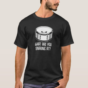 Camiseta Snare Drum Drummer Mens Mujeres Niños