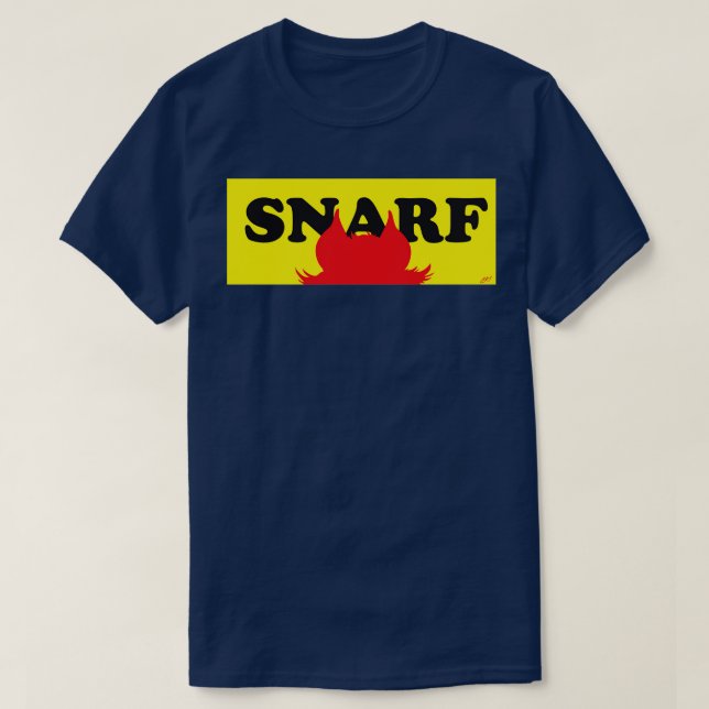 Camiseta Snarf (Diseño del anverso)