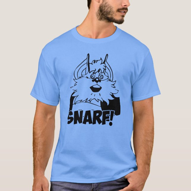 Camiseta Snarf Fromhehunder Retro (Anverso)