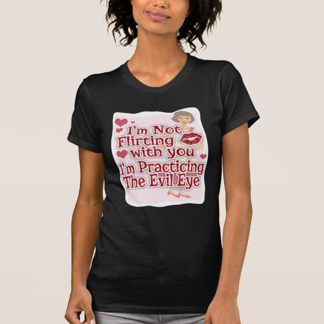 Camiseta Snarky Evil Eye 50s Housewife (Anverso)