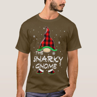 Camiseta Snarky Gnome Búfalo Jugar Familia Matanza Christin