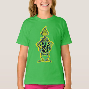 Camiseta Snarky Grinch   Gracioso No citemos