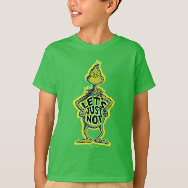 Camiseta Snarky Grinch | Gracioso No citemos (Anverso)