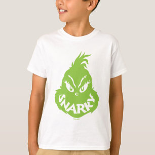 Camiseta Snarky Grinch Grinch Face