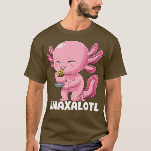 Camiseta Snaxalotl Axolotl Pizza Mexicana Salamander Camina