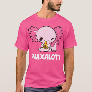 Camiseta Snaxalotl Funny Axolotl Pizza Cute Axolotl