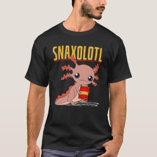 Camiseta Snaxolotl Amphibis Animal Snacks Axolotl 1