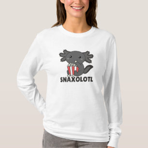 Camiseta Snaxolotl Axolotl Ama A Los Animales Dulces Popcor