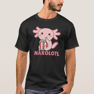 Camiseta Snaxolotl Axolotl Ama A Los Animales Dulces Popcor