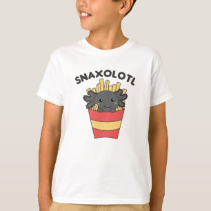 Camiseta Snaxolotl Axolotl Lover Cute Animales Fries