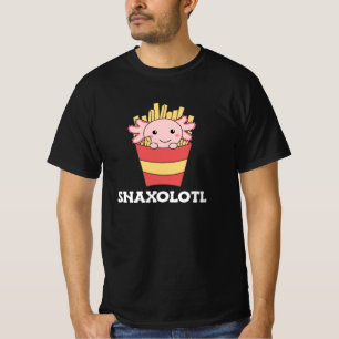 Camiseta Snaxolotl Axolotl Lover Cute Animales Fries