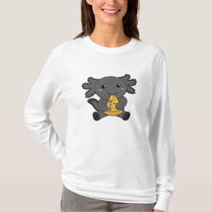 Camiseta Snaxolotl Axolotl Lover Cute Animales Pizza