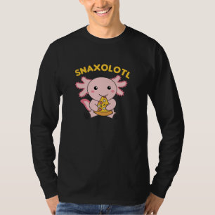 Camiseta Snaxolotl Axolotl Lover Cute Animales Pizza