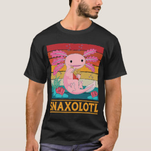 Camiseta Snaxolotl Cute Axolotl Fries Franceses Alimento