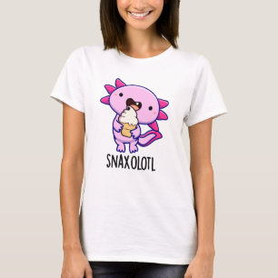 Camiseta Snaxolotl Funny Axolotl Pun