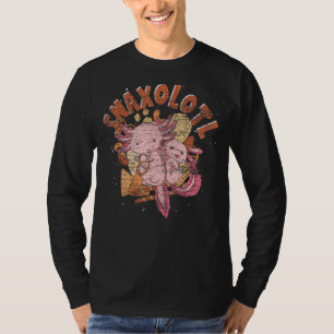 Camiseta Snaxolotl Salamander Aperitivos Mexicanos Anfibios