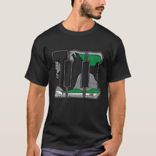 Camiseta Sneaker Match Tee Number 3 Match 3 Pine Green
