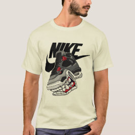 Camiseta Sneaker Monster – Aggressive Streetwear Shoe Graph