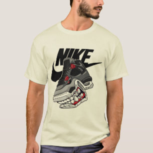 Camiseta Sneaker Monster – Aggressive Streetwear Shoe Graph