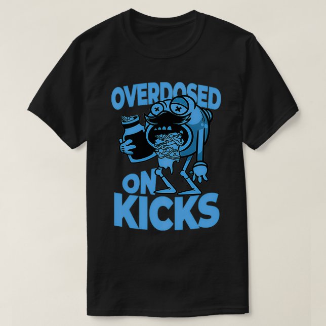 Camiseta Sneakerhead Inspired Shoe Sobredosificación Relaci (Diseño del anverso)