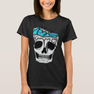 Camiseta Sneakerheads Kick Addict Melting Skull Shoto For S