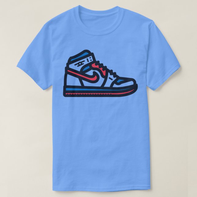 Camiseta Sneakers de baloncesto de 76 años (Diseño del anverso)