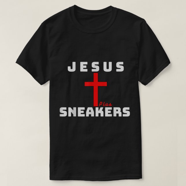 Camiseta Sneakers de Jesus Plus (Diseño del anverso)