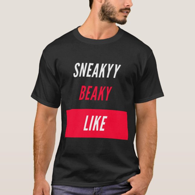 Camiseta "Sneaky Beaky Like" de CS:GO Meme (Anverso)